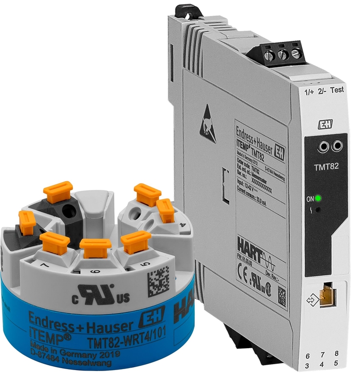 iTEMP TMT82 온도 트랜스미터