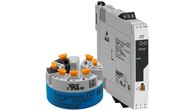 iTEMP TMT82 온도 트랜스미터