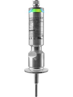 자가 교정 기능을 갖춘 컴팩트한 사이즈의 위생 공정용 온도계, iTHERM TrustSens TM371