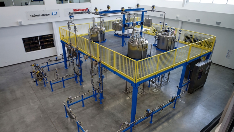 Real-world application expertise: customer training facility and PTU® (Process Training Units).