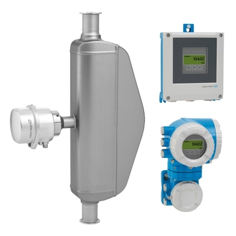 Picture of Coriolis flowmeter Proline Promass S 500 / 8S5B with different remote transmitters